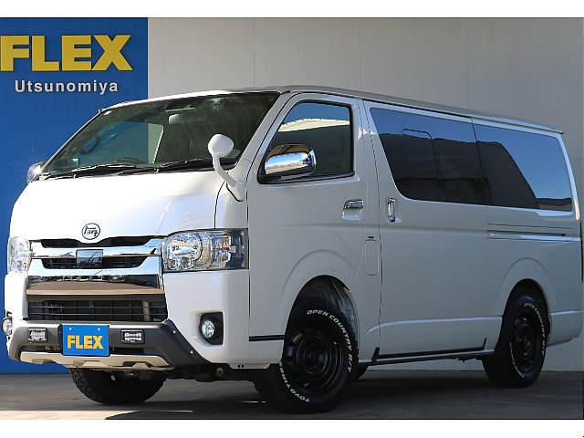 【H30年式】ハイエースバン2.8ダークプライムⅡ特別仕様車　買取直販お買い得車両！