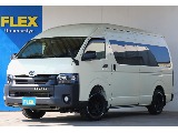 トヨタ レジアスエース 4ドアバン2.8DT DXワイドSロングHR 4WD 希少ライトイエロー！ディーゼルターボ４ＷＤ 栃木県