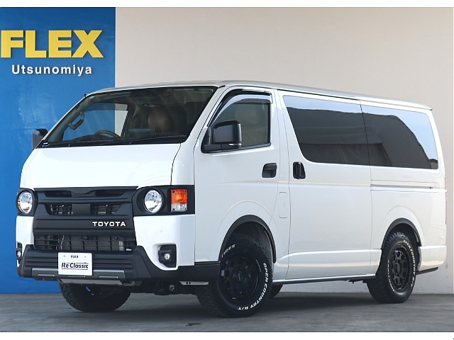 【試乗車】宇都宮店試乗車完成！★足廻りフルカスタム済み★ぜひハイエースの乗り心地の良さを体感してください！