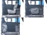 セカンドシート跳ね上げ可能