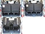 サードシート前後スライド・跳ね上げ可能