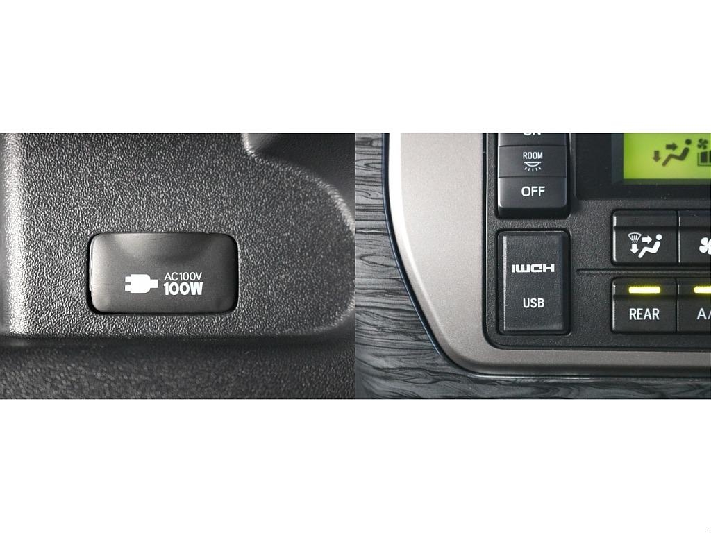 １００Ｖ電源・HDMI・USBポート