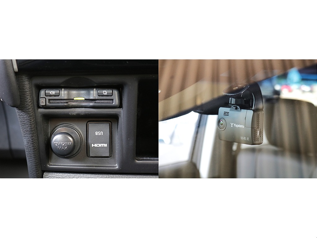 ビルトインETC・HDMI・USBポート・ドライブレコーダー