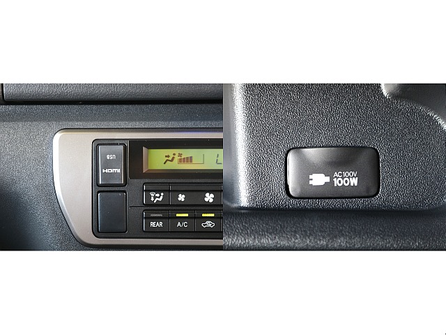 HDMI・USBポート・100V電源