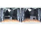 ４列目跳ね上げ可能！用途に合わせてアレンジ可能