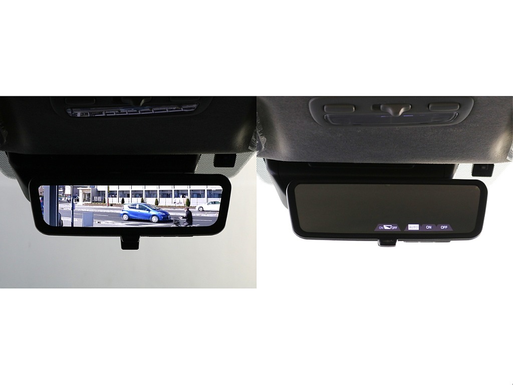 デジタルインナーミラー※モニターと鏡面で切り替え可能