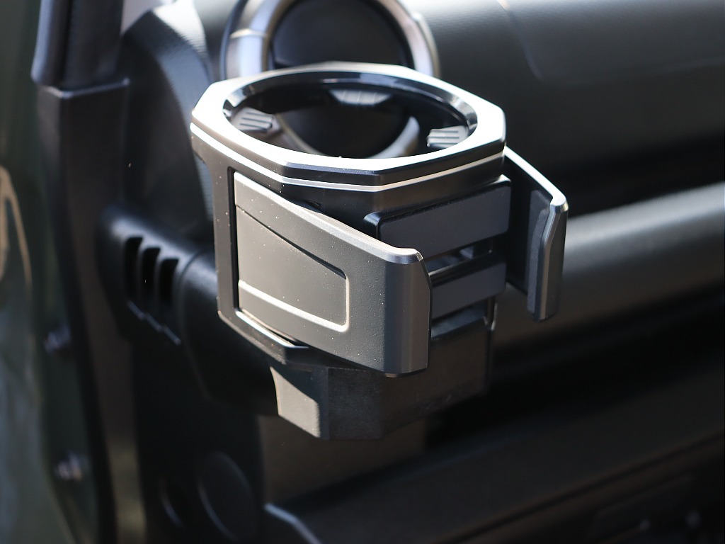 後付けドリンクホルダー！