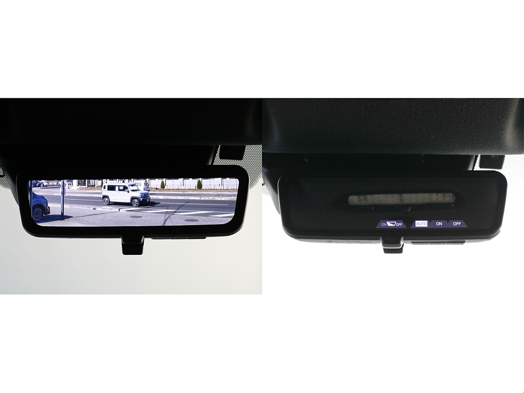 デジタルインナーミラー※モニターと鏡面で切り替え可能