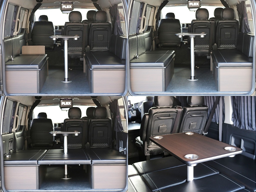 専用テーブル付き！用途に合わせたアレンジ可能