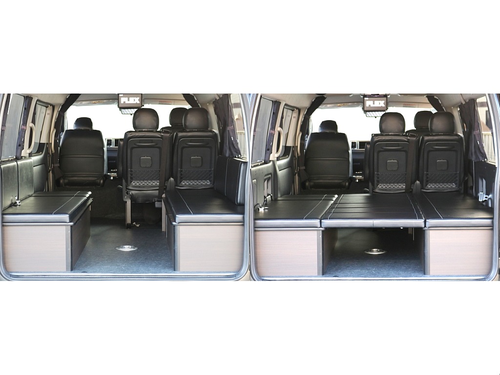 積載モードやベッドモードにも！