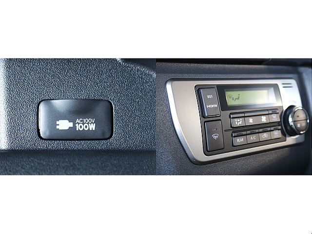 100V電源・HDMI・USBポート