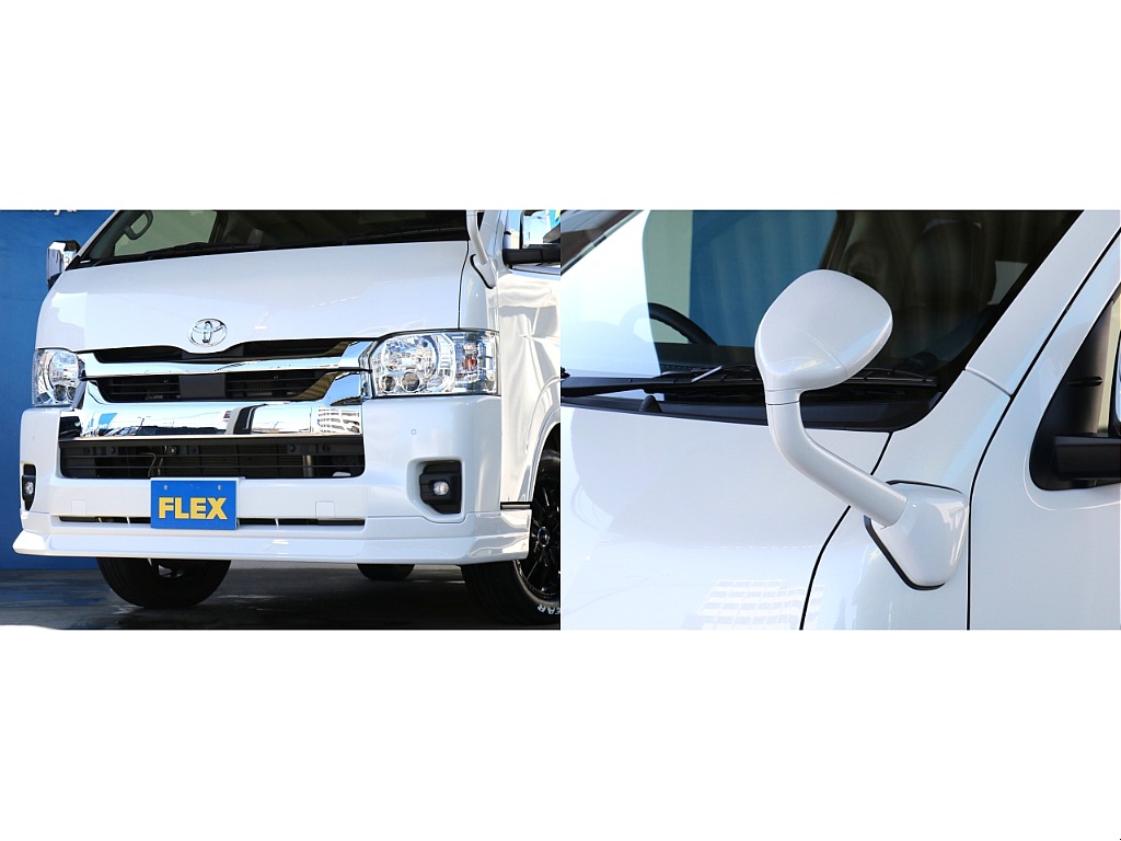 オリジナルフロントスポイラー・フロントアンダーミラーボディー同色塗装