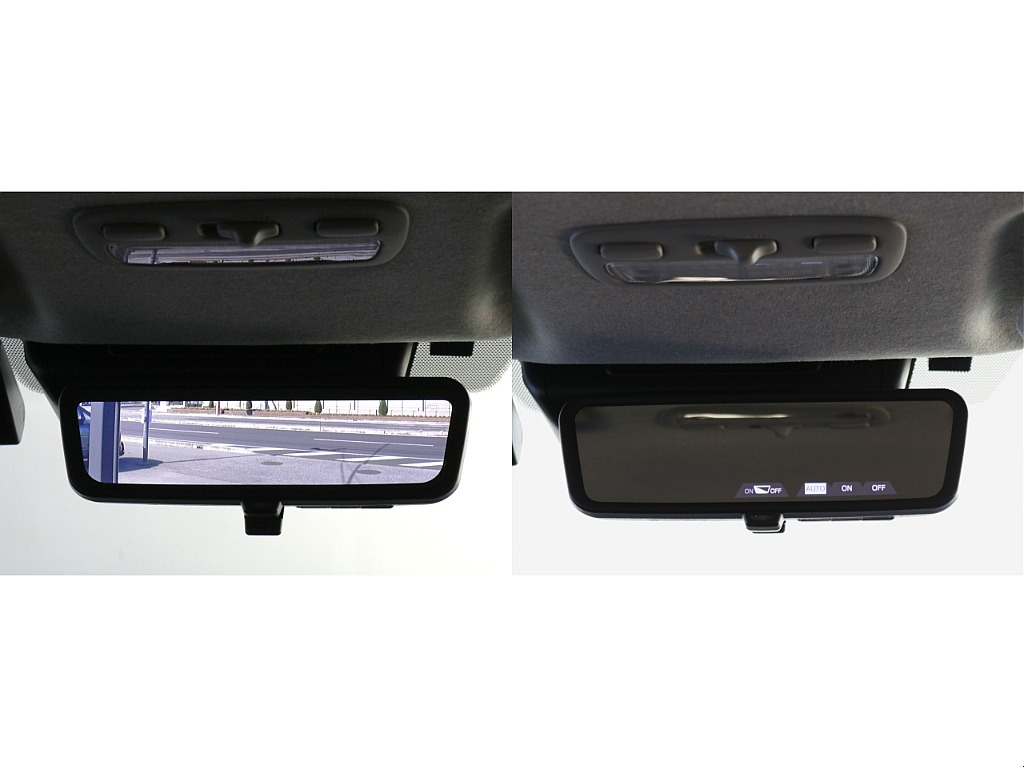 デジタルインナーミラー※モニターと鏡面で切り替え可能