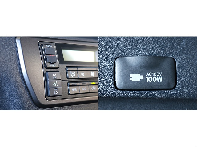 HDMIポート・100V電源