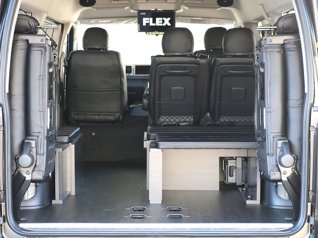 様々なシートアレンジが可能