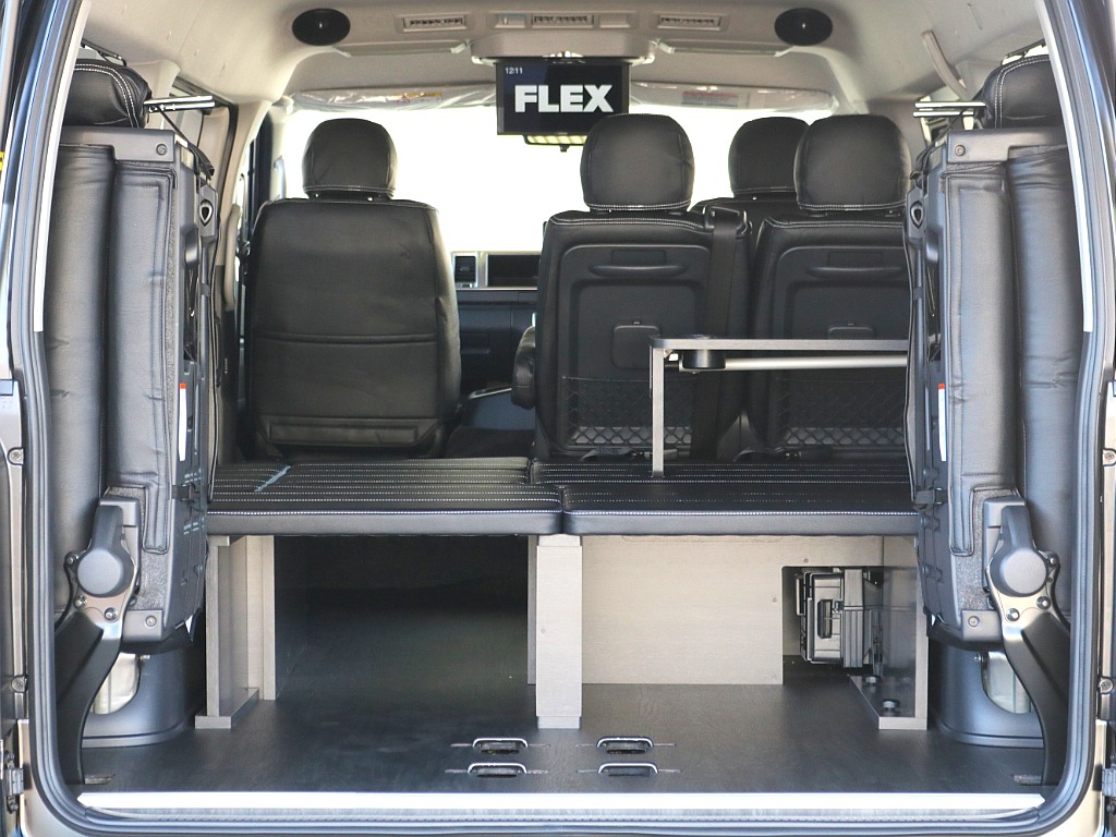 様々なシートアレンジが可能