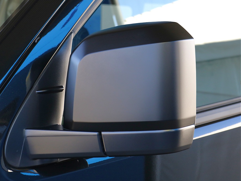 メッキパーツマッドブラック塗装