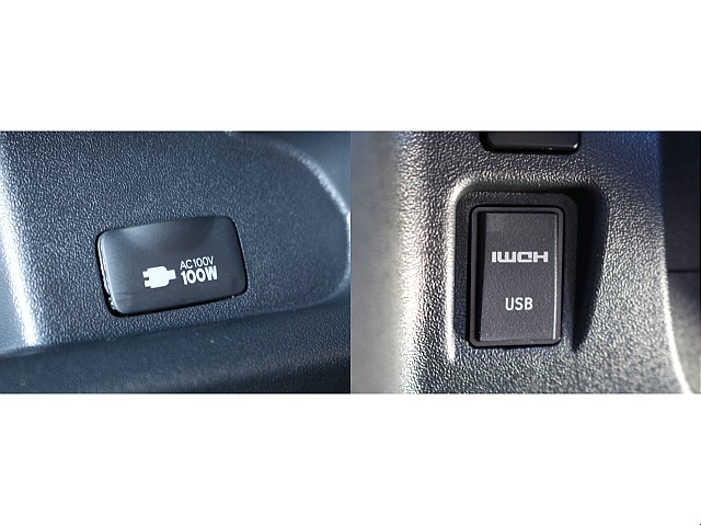 100V電源・USB・HDMIポート