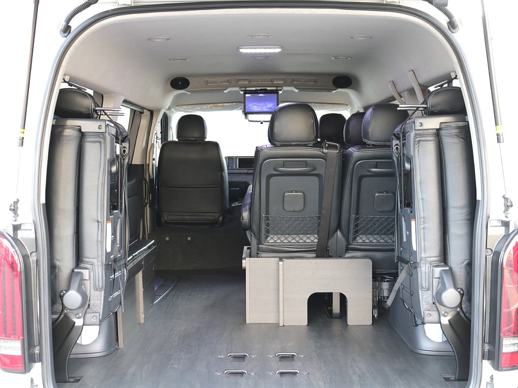 ベットマットを取り外して積載モード