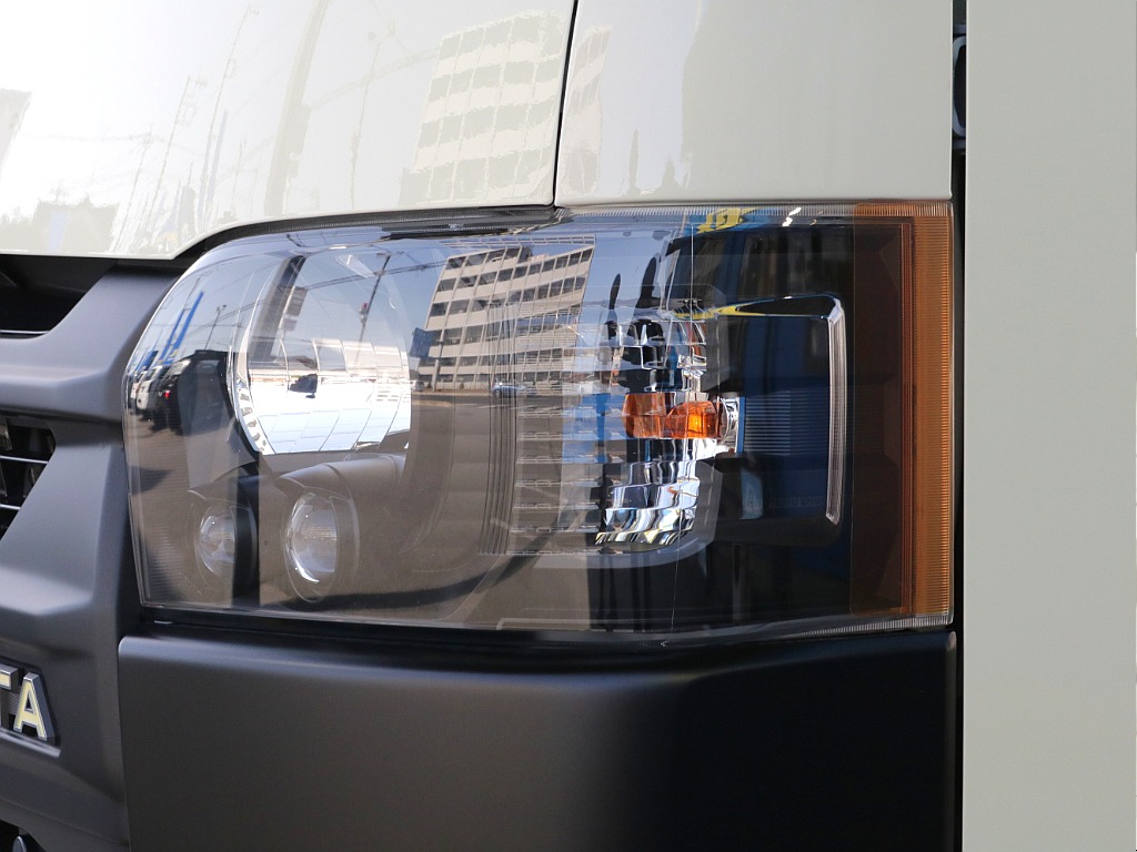 ヘッドライトインナーブラック塗装