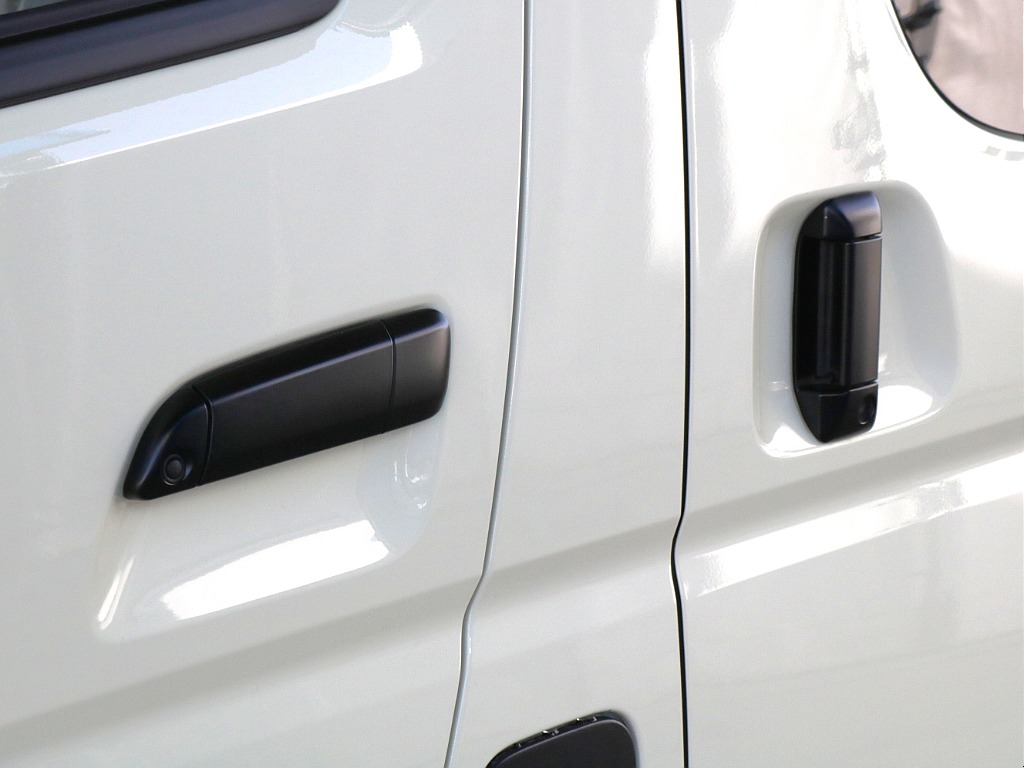 ドアノブマッドブラック塗装