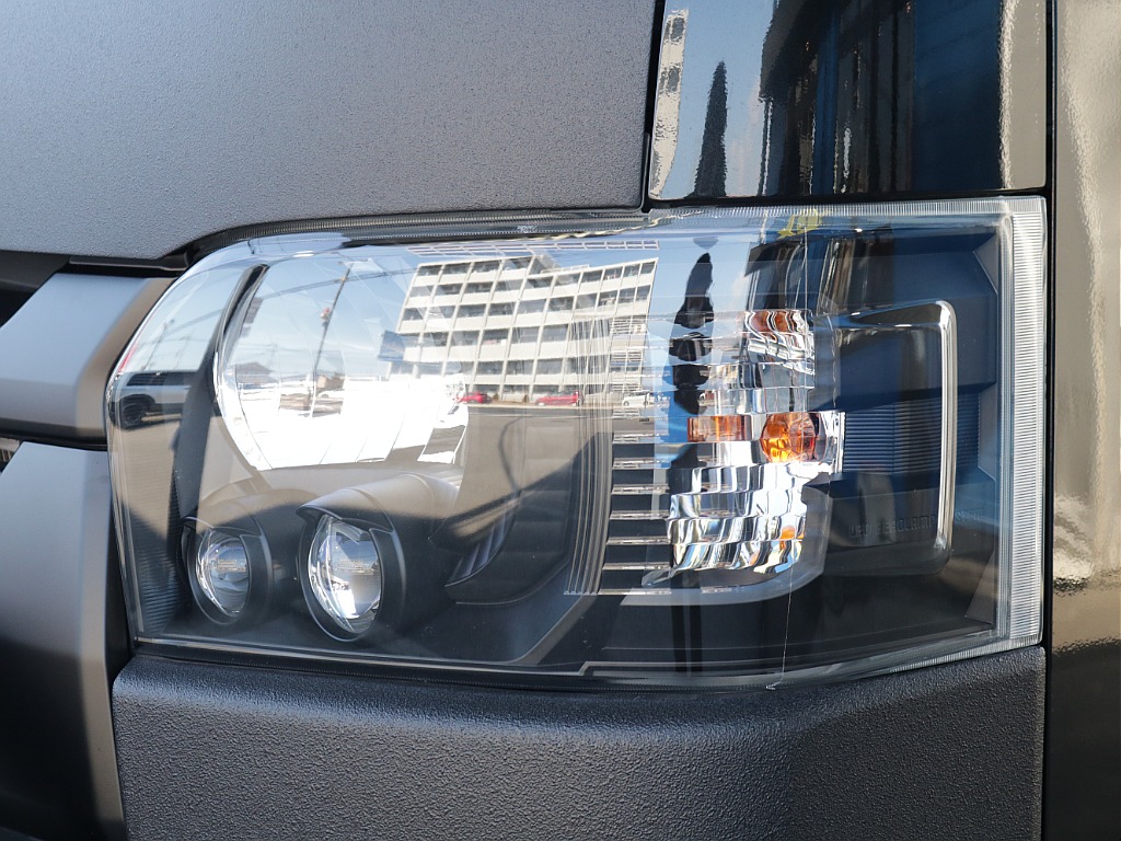 ヘッドライトインナーブラック塗装