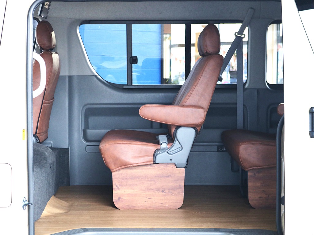 ウェルカムスペース広々で乗り降り楽々！