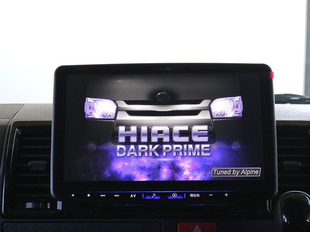 アルパイン11インチメカレスナビ
