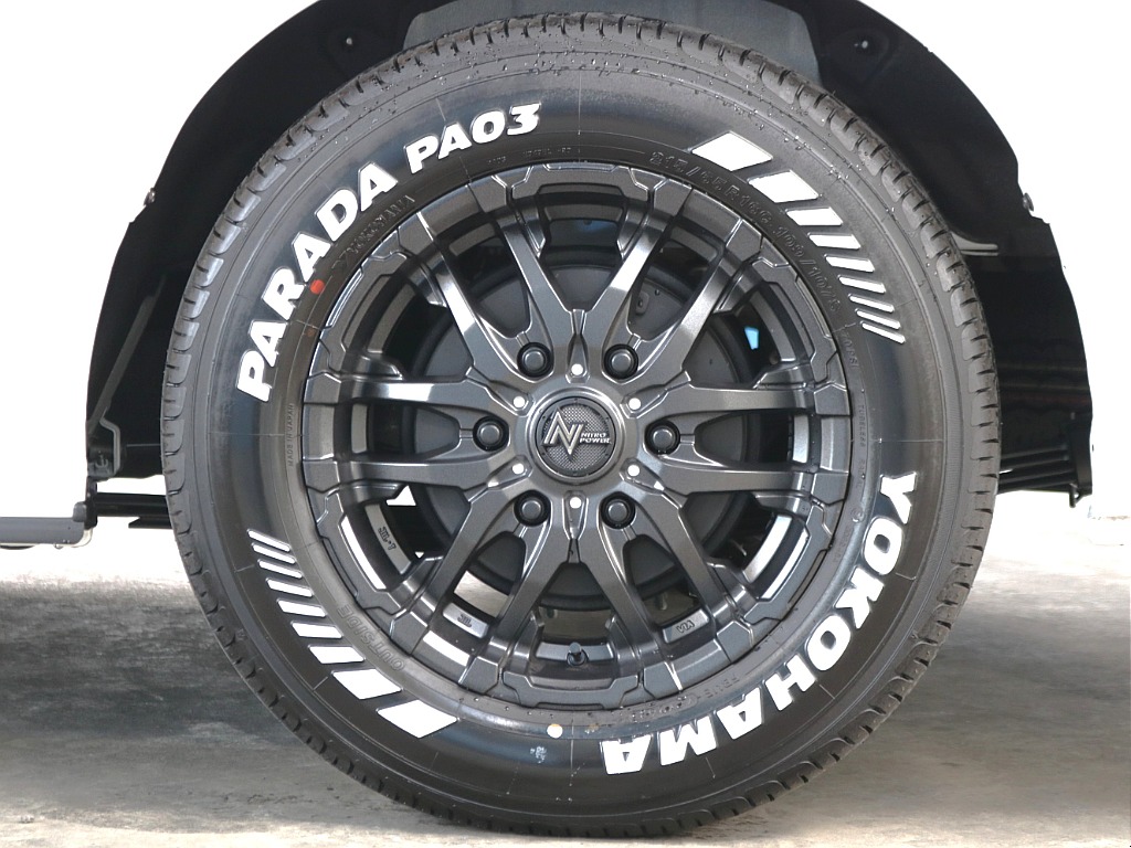 社外17インチアルミホイール・ヨコハマPA03タイヤ