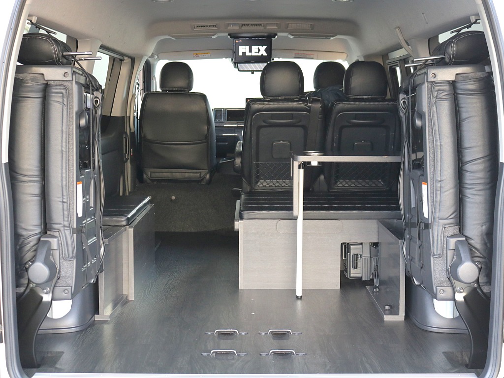 様々なシートアレンジが可能