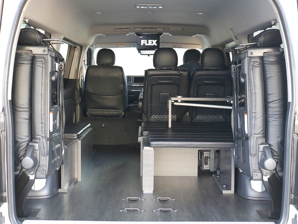 様々なシートアレンジが可能