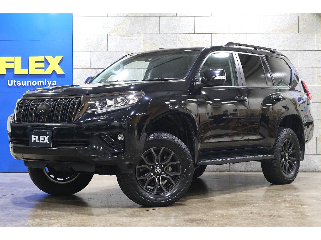 トヨタ&nbsp;ランドクルーザープラド&nbsp;プラド2.7TX L-PkgブラックED 4WD&nbsp;リフトアップ・ATタイヤ・エンブレムカスタム済み&nbsp;栃木県