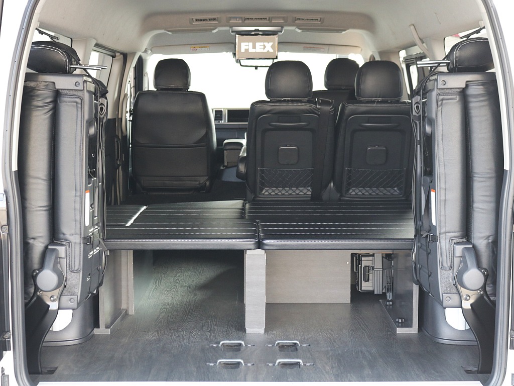 用途に合わせてアレンジできる内装！