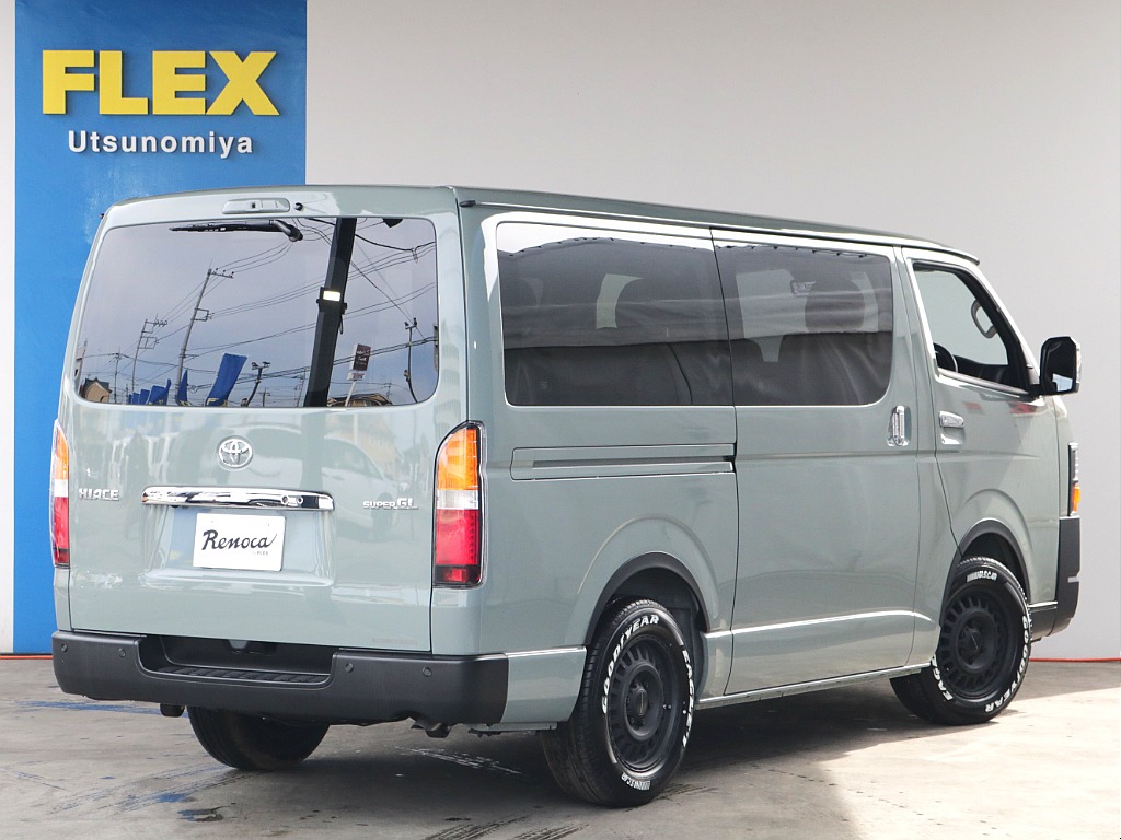 リノカ、カーキ、登録・未使用車、オリジナルパーツ盛りだくさん