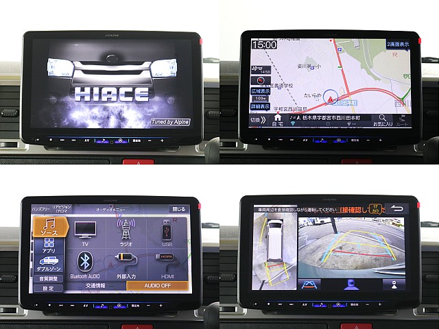 アルパイン11インチナビ（メカレスタイプ）