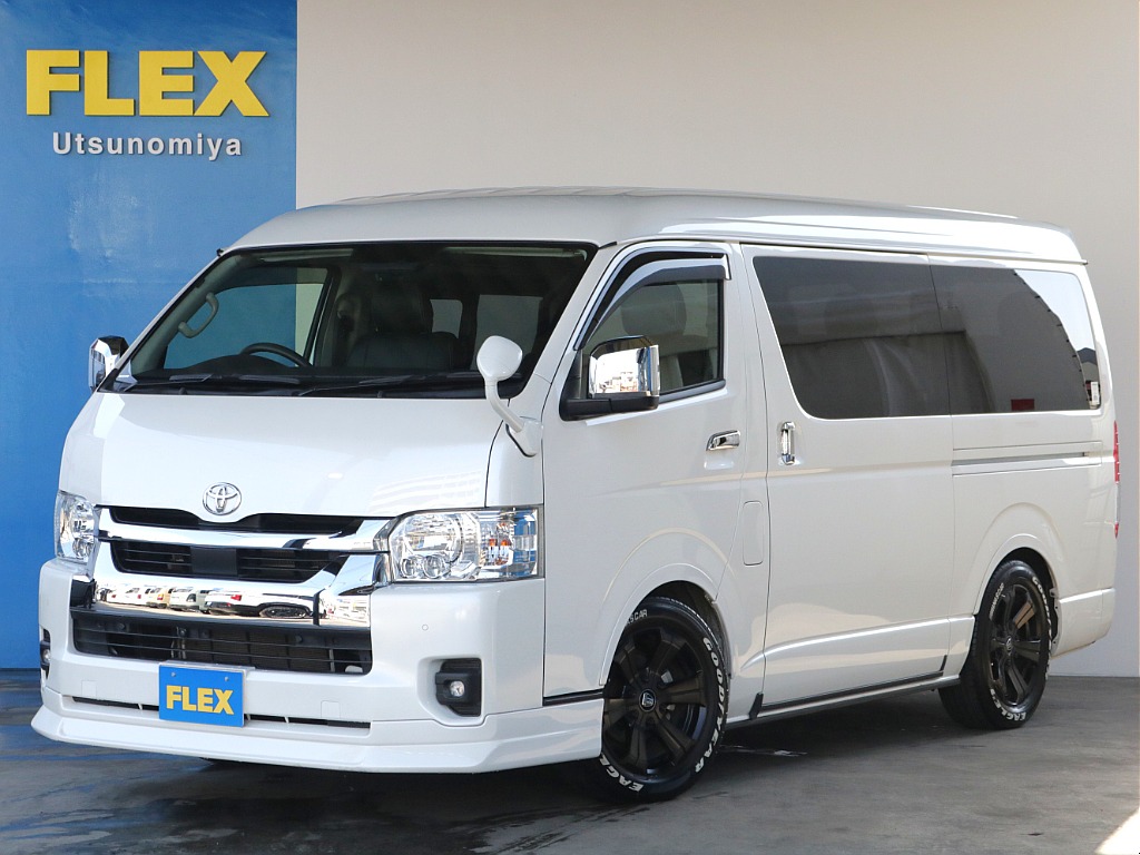 フルフラット可能な内装架装！