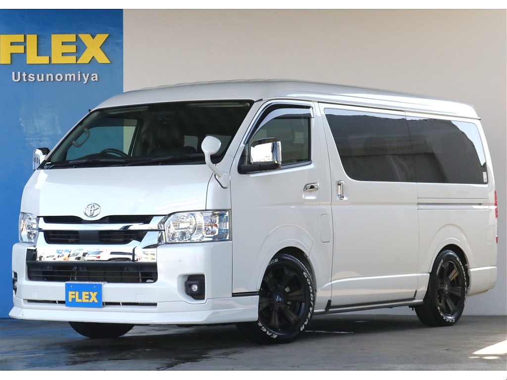 フルフラット可能な内装架装！