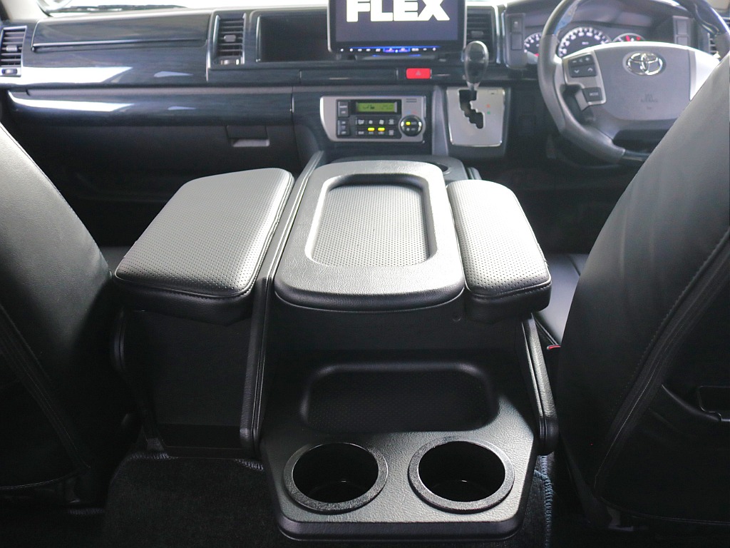 社外センターコンソール！カップホルダー付き