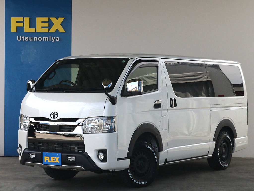 オフロードスタイルで新品パーツインストール済み