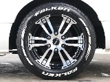 オリジナル１７インチアルミホイール・ファルケンＷ１１タイヤ