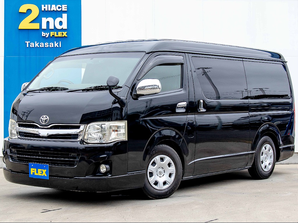 平成25年　ハイエースワゴン　GL　ロング　ミドルルーフ　ガソリン　2WD　入庫☆彡