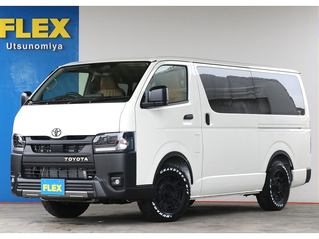 トヨタ&nbsp;ハイエースバン&nbsp;5ドアバン2.8ディーゼルターボ DXロング&nbsp;お洒落ワークタイプ完成！！ガツガツ使っていただきたい！&nbsp;栃木県