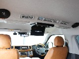 後席用フリップダウンモニター・天井スピーカー