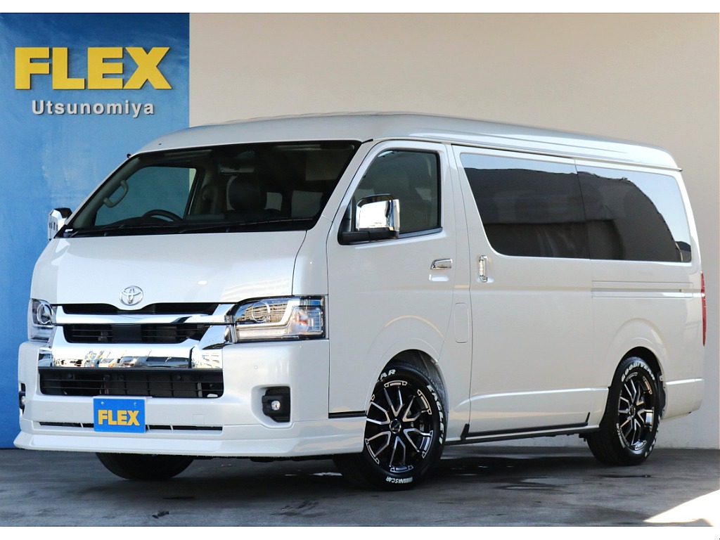 トヨタ&nbsp;ハイエース&nbsp;ワゴン2.7GLロング ミドルルーフ 4WD&nbsp;新型ハイエース！ファミリーパッケージ！&nbsp;栃木県