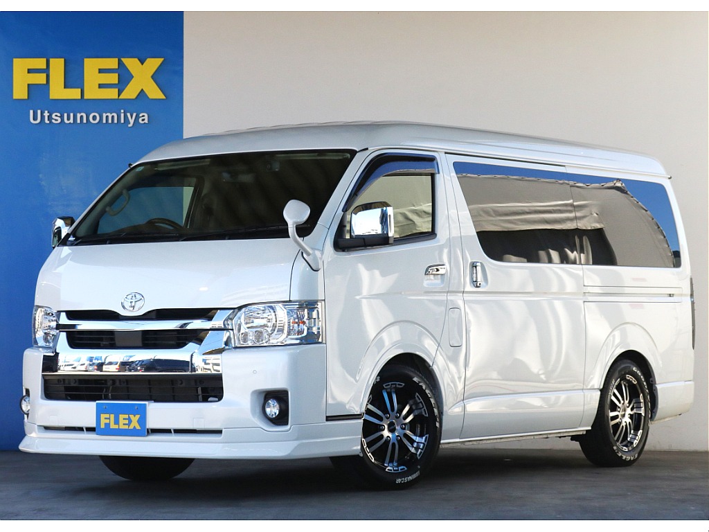 トヨタ&nbsp;ハイエース&nbsp;ワゴン2.7GLロング ミドルルーフ&nbsp;場面ごとに自由自在の内装架装！！&nbsp;栃木県