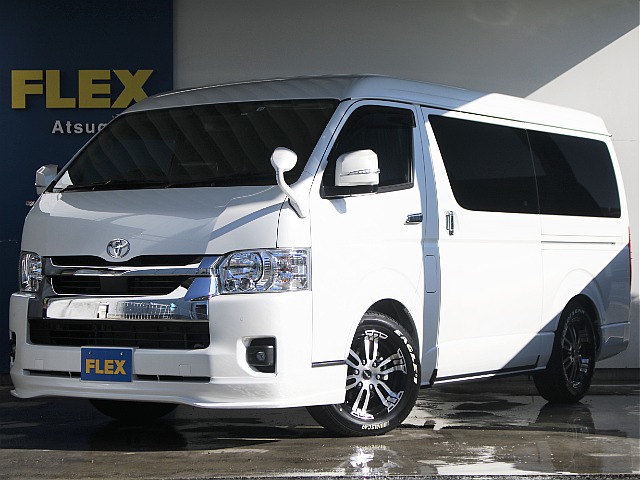 買取直販　ハイエースワゴン　GL　2.7L　ガソリン４WD　FLEXオリジナル内装架装AS！