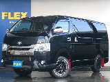 H29年式　ハイエースバン　S-GL　ダークプライムⅡ　ディーゼル4WD　オフロードパッケージ！