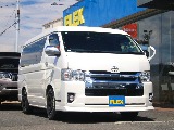 令和元年　ハイエースワゴン　GL　2.7L　ガソリン4WD　ワンオーナーの買取直販車両！FLEXオリジナルカスタム搭載のお求めやすい一台となります！