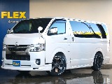 令和4年式　ハイエースバン　S-GL　ダークプライムⅡ　ガソリン2WD　モデリスタフルエアロ搭載の高年式低走行！