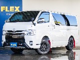 令和元年　ハイエースバン　S-GL　50THアニバーサリー　2.8L　ディーゼル4WD　BIGXパーフェクトフィットナビ搭載の車中泊カスタム！